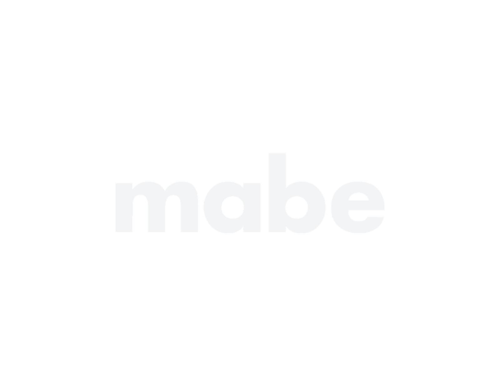 mabe logo blanco